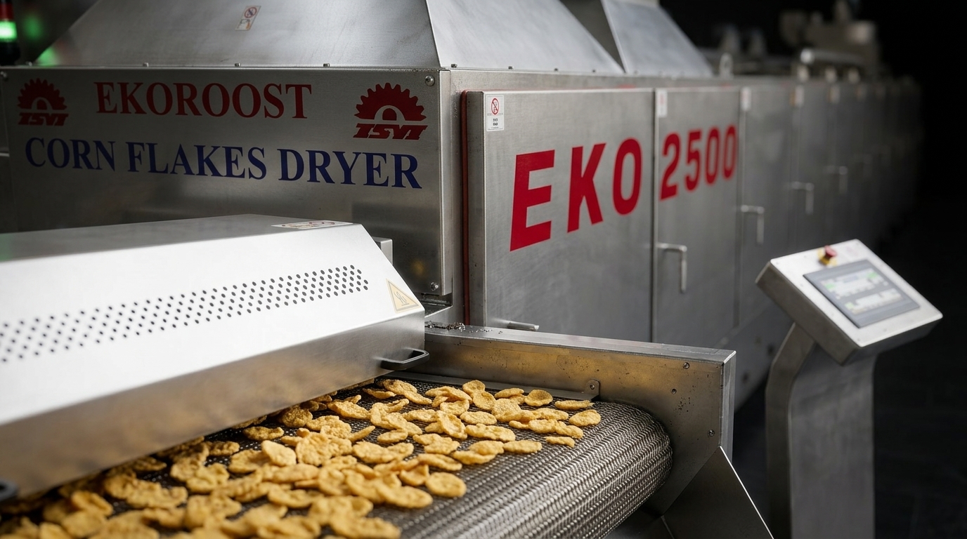 Advanced Corn Flakes Drying