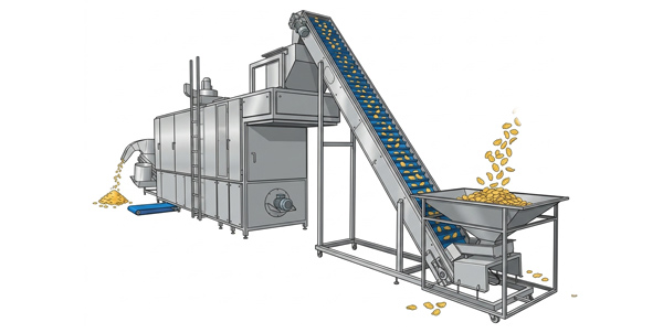 Corn-Flakes-Drying-Machine